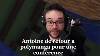 ANTOINE RETOURNE A POLYMANGA POUR REACT A SON CONFERENCE antoinedaniel polymanga [upl. by Aivatahs]