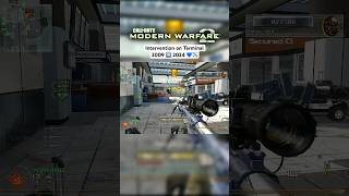 Intervention on Terminal 14 Years Later 💙✈️ callofduty mw2 mw3 [upl. by Cleres]