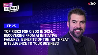 Ep 25 CISO Risks Recovering from AI Failures Benefits of Tuning Threat Intelligence to Business [upl. by Houser]