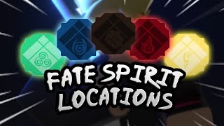 All Fate Spirit  Karma Seals Location  Shindo life [upl. by Kaiulani]