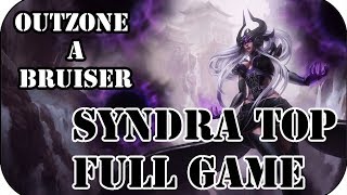 League of Legends Full Gameplay Syndra Top 52 [upl. by Atinid401]