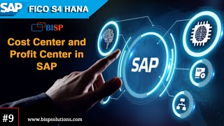 SAP FICO  Cost Center and Profit Center in SAP  SAP Profit Center Cost Center SAP FICO Consultant [upl. by Helen249]