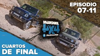 Comparativa 4x4 al límite Mercedes Clase G vs Suzuki Jimny  Mundial 4x4 Diariomotor [upl. by Maffei]