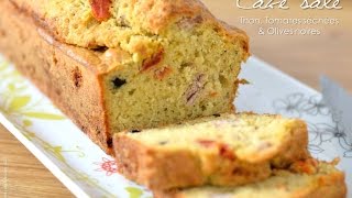 Cake thon tomates sèchées et olives [upl. by Lashond416]