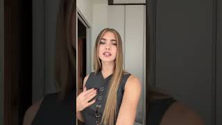 nuovo TIKTOK DI ALESSIA LANZA tiktok shorts [upl. by Relyt]