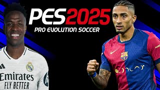 NOVO Efootball PES2025 PS2 aethersx2 pcsx2 Opl [upl. by Mutat545]