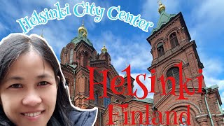 Helsinki city center Helsinki 4kFinlandno copy right music4k [upl. by Suryc]