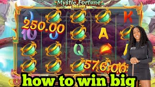 quotEpic Wins on Mystic Fortune Deluxe Slot Hollywoodbets Spina Zonke Gameplayquot [upl. by Ewell]