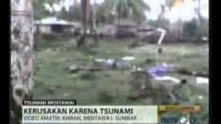 Tsunami Mentawai 26 October 2010 [upl. by Laurice]