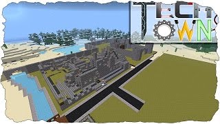 Minecraft TechTown  FERTIGE BURG PART 9 72  CastCrafter [upl. by Millda]