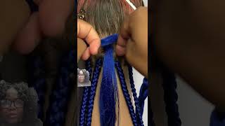 Helpful braiding starter tips boxbraids knotlessbraids braids hairstyle braidstyles [upl. by Niamreg]