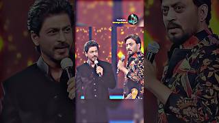 Shahrukh Khan Insulted Irfan Khan 🥺🤬 On Stage 💯 shorts shahrukh irfankhan tending [upl. by Arais]