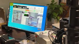 How to Glue and UV Curing for Aligned FA and Chip by Auto Fiber Optical Waveguide Alignment System [upl. by Solly]