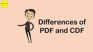 Differences of PDF and CDF [upl. by Paule335]