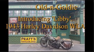 Introducing Libby  1943 Harley Davidson WLA [upl. by Zapot925]