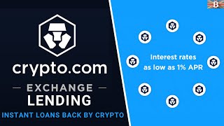 Cryptocom Lending Tutorial Borrow Against Your Crypto for an Instant Loan [upl. by Kanal570]