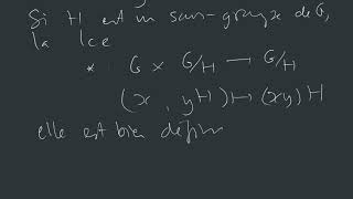 Groupes et géométrie  morphismes de Gensembles [upl. by Spieler]