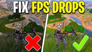 How To Fix Fps Drops amp Stuttering In Fortnite Chapter 5 Season 4 [upl. by Senhauser]