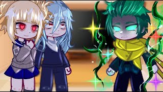 League Of Villains React To Deku  Future  MHA  Gacha Club [upl. by Nileuqaj]