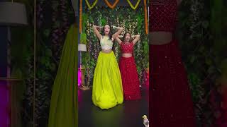 Sangeet performance with sister❤💚  Bole Chudiyan  wedding shorts ytshorts trendingonshorts [upl. by Kaitlin]