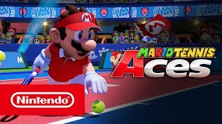 Mario Tennis Aces  Bandeannonce de lancement Nintendo Switch [upl. by Nyrahtak755]