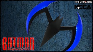 Batman Beyond Blue Batarang Light Up Prop Replica by NECA [upl. by Oyr864]