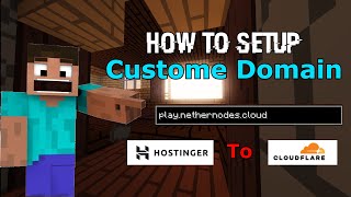 How to Setup Custom Domains for Minecraft Full Proces in hindi Indian hosting  2024 [upl. by Chabot47]