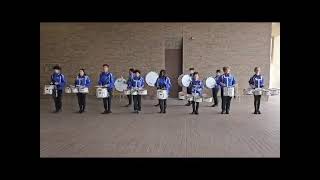 Dowdell MS Drumline 2024 School Board Performance  Juggernaut [upl. by Cogn]