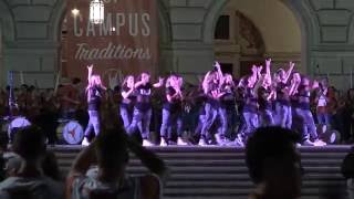 Roustabouts Dance Company  UT Torchlight Pep Rally 2016 [upl. by Irok739]