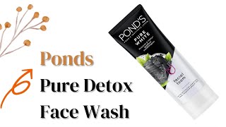 Ponds Pure Detox Face Wash Ponds face wash Ponds Pure Charcoal Face washahmedmedicalcare [upl. by Ecinom605]