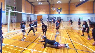 StrawHits vs Rugrats AUT Volleyball [upl. by Nnewg]