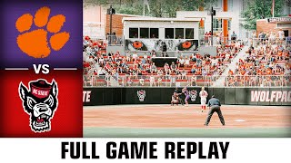 Clemson vs NC State Full Game Replay Game 3  2023 ACC Softball [upl. by Zahavi]