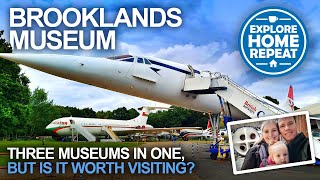 Brooklands Museum  We go on CONCORDE  Aircraft Cars amp The London Bus Museum  Full Tour amp Review [upl. by Oicam]