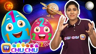 सौर मंडल के ग्रह जादुई अंडे Planets of the Solar System  ChuChuTV Hindi ISL Surprise Eggs [upl. by Nnaeiluj436]