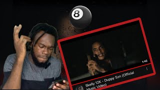 Skelly 12K  Duppy Szn Official Music Video Reaction Video [upl. by Ajit257]