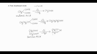 Preparation of mono carboxylic Acids from Dicarboxylic Acids [upl. by Ariad61]