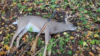 Deer Hunting KENTUCKY 2023 💥BUCK DOWN💥 MY GUN BROKE [upl. by Sahpec]