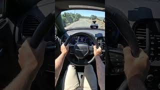 The 2023 Chrysler 300C Gets to 60 in 51 Seconds POV Drive shorts [upl. by Nylhtac467]