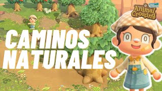 TUTORIAL CAMINOS  Animal Crossing New Horizons  GUÍA  DISEÑOS [upl. by Ellesirg]