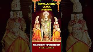 Thavalandhu Ulaga Murrum  Mudhal Pathu  Nalayira Divya Prabandham  SVD Spiritual Manthras [upl. by Ttehr547]