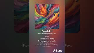 Colorblind  AI Cover  countingcrows aicover aimusic [upl. by Siuqaj]