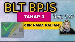 BLT BPJS TAHAP 5 CAIR  Cek Jadwal Pencairan BLT BPJS Ketenagakerjaan [upl. by Manny558]