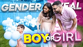 OUR OFFICIAL BABY GENDER REVEAL SURPRISE [upl. by Kabab]