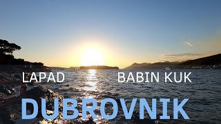 Dubrovnik Lapad Babin Kuk Croatia [upl. by Telfore]