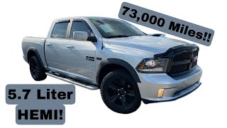 2018 Ram 1500 Night Edition Hemi POV Test Drive amp 73000 Mile Review [upl. by Radburn65]