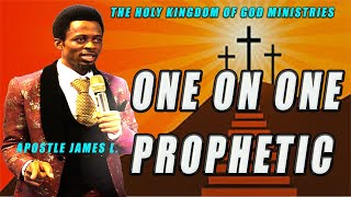 HILARIOUS PROPHETIC MOMENT WITH APOSTLE JAMES L [upl. by Jammie]