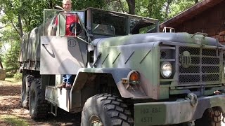 Driving around a 5 Ton 6X6 Model M923A2 [upl. by Stoddart]