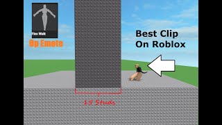 The Best Emote Clip On Roblox 15 studs [upl. by Balkin]