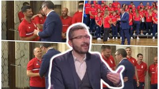 NOVAK ĐOKOVIĆ I OSTALI SPORTISTI NISU TREBALI DA SE RUKUJU SA VUČIĆEM  PAROVIĆ SE HITNO OGLASIO [upl. by Wileen]