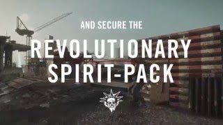 Homefront The Revolution Rev Spirit Pack Preorder DLC [upl. by Erreid]